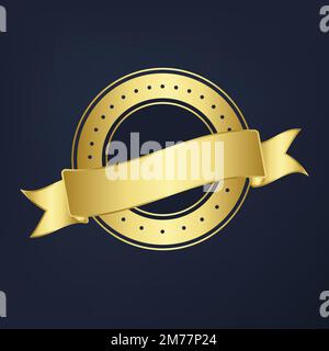 Vecteur de bannière de qualité supérieure Illustration de Vecteur