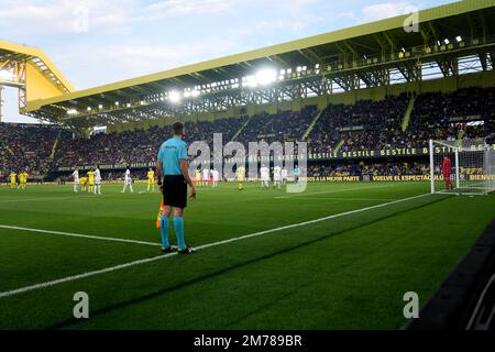 Gérard Moreno de Villarreal CF pénalité pendant le match de la Liga entre Villarreal CF-Real Madrid CF joué au stade de la Ceramica sur 07 décembre 2023 à Villarreal, Espagne. (Photo de Sergio Ruiz / PRESSIN) Banque D'Images