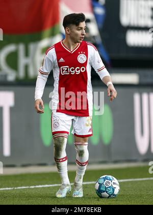 NIJMEGEN - Francisco Conceicao d'Ajax lors du match de première ligue des pays-Bas entre NEC et Ajax à de Goffert sur 8 janvier 2023 à Nimègue, pays-Bas. ANP MAURICE VAN STONE Banque D'Images