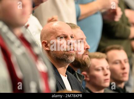 Axel KROMER (DHB, Directeur sportif) Handball Laenderspiel der hommes, friendly Match, Allemagne (GER) - Islande (ISL) 30:31, on 7 janvier 2023 à Brême/Allemagne. Banque D'Images