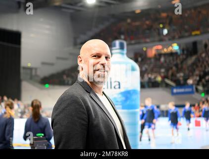 Axel KROMER (DHB, Directeur sportif) Handball Laenderspiel der hommes, friendly Match, Allemagne (GER) - Islande (ISL) 30:31, on 7 janvier 2023 à Brême/Allemagne. Banque D'Images