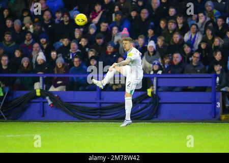 Hillsborough Stadium, Sheffield, Angleterre - 7th janvier 2023 Kieran Trippier (2) de Newcastle United - pendant le match Sheffield Wednesday v Newcastle United, Emirates FA Cup, 2022/23, Hillsborough Stadium, Sheffield, Angleterre - 7th janvier 2023 crédit: Arthur Haigh/WhiteRosePhotos/Alay Live News Banque D'Images