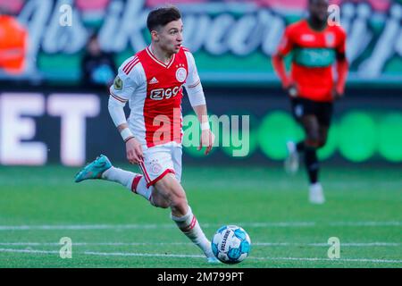 08-01-2023: Sport:NEC v Ajax NIJMEGEN, PAYS-BAS - JANVIER 8: Francisco Conceicao (Ajax) pendant le match Eredivisiie NEC Nijmegen et AFC Ajax à d. Banque D'Images