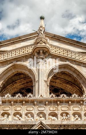 Porte du pardon Cathédrale de Tolède, Espagne Banque D'Images