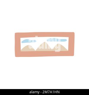 Image vectorielle dans l'illustration du cadre Illustration de Vecteur