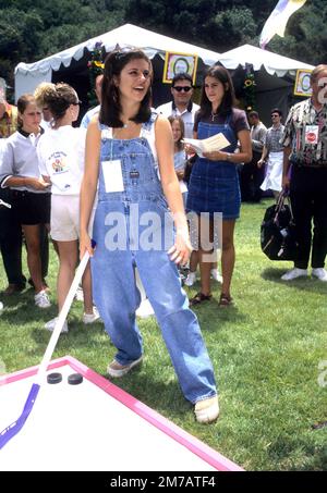 Tiffani Amber Theissen participant à l'événement de la Fondation Pediatrics AIDS en tant que « héros » en 1997 Credit: Ron Wolfson / MediaPunch Banque D'Images