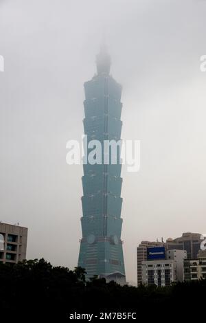 Taipei, bâtiment 101, Banque D'Images