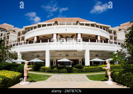 Hainan, Sanya, Yalong Bay, Marriott Resort Hotel Banque D'Images