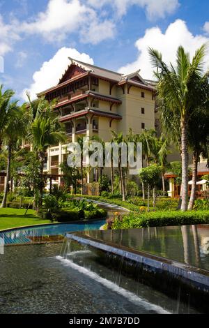 Hainan,Sanya,Yalong Bay,Jinmao Hotel,Ritz-Carlton Banque D'Images