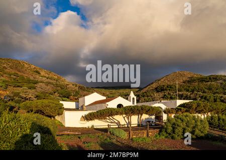 Kirche der Virgen de los Reyes, El Hierro, Kanarische Inseln, Espagnol | Ermita Virgen de los Reyes, El Hierro, Iles Canaries, Espagne Banque D'Images