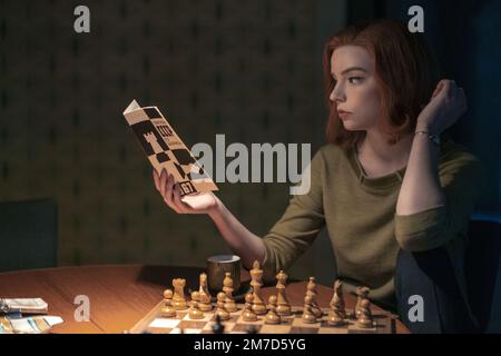 The Queen's Gambit 2020 Anya Taylor-Joy Banque D'Images