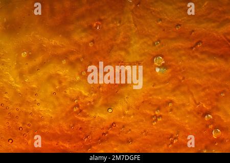 fond de résine de cannabis orange ambre. Banque D'Images