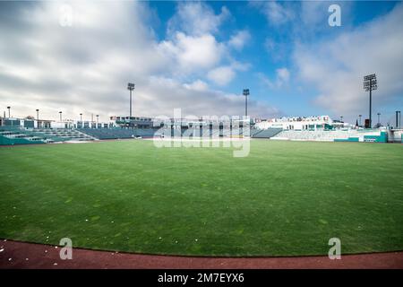 Places vides au stade de baseball Banque D'Images