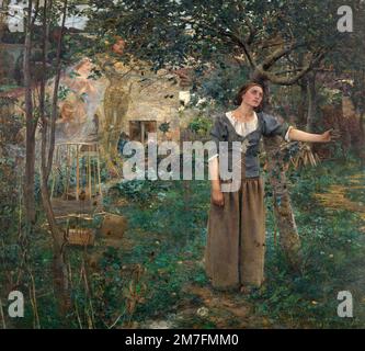 Jeanne d'Arc par Jules Bastien-Lepage en 1879 Banque D'Images