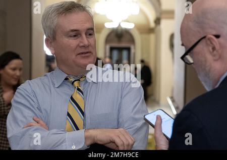 Washington, États-Unis. 09th janvier 2023. James Cover (R-KY), membre du comité de classement, est vu au Capitole des États-Unis à Washington, DC, lundi, 9 janvier 2023. Photo de Leigh Vogel/UPI crédit: UPI/Alay Live News Banque D'Images