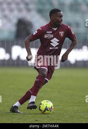 Turin, Italie, le 23rd décembre 2022. Brian Bayeye du FC de Turin lors du match amical au Stadio Grande Torino, Turin. Le crédit photo devrait se lire: Jonathan Moscrop / Sportimage Banque D'Images