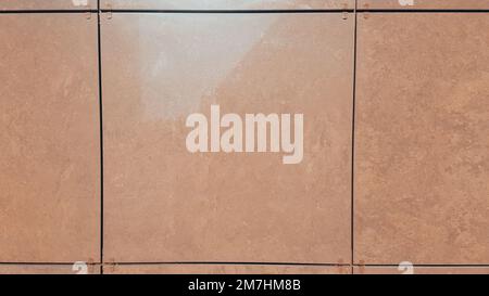 image d'arrière-plan de carreaux beiges sur le mur. Banque D'Images