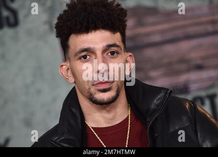 Westwood, États-Unis. 09th janvier 2023. KhleoThomas arrive à la première "The Last of US" de Los Angeles au Village Theatre sur 09 janvier 2023 à Westwood, CA. © Lisa OConnor/AFF-USA.com crédit: AFF/Alamy Live News Banque D'Images