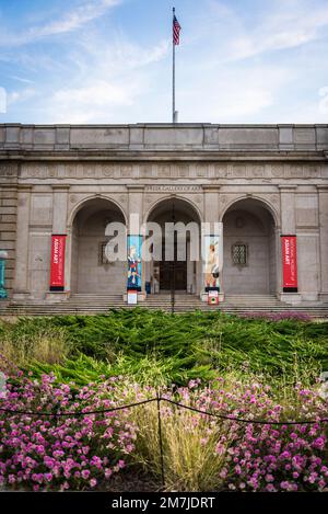 National Museum of Asian Art, The Freer Gallery of Art, Arthur M. Sackler Gallery, Washington, D.C., États-Unis Banque D'Images