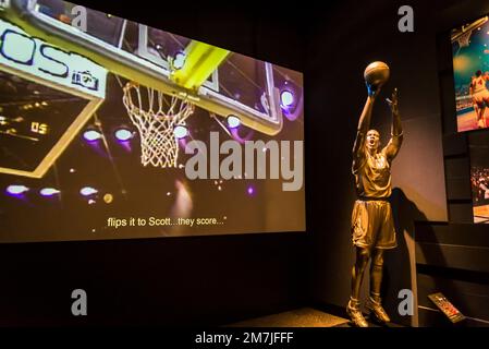 Michael Jordan Sculpture, Musée national de l'histoire et de la culture afro-américaines, Washington, D.C., États-Unis Banque D'Images