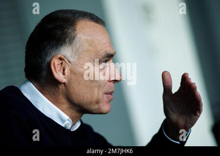 23 novembre 2022, Berlin: Berthold Huber, membre du Conseil de gestion des infrastructures de Deutsche Bahn AG, dans un entretien avec DPA sur la mise en service de la nouvelle ligne Wendlingen-Ulm et les mesures d'infrastructure en général. Photo: Carsten Koall/dpa Banque D'Images