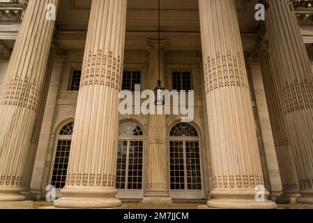 Constitution Hall, salle de concert renommée dans un bâtiment néoclassique historique, Washington, D.C., États-Unis Banque D'Images