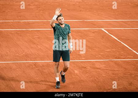 Joueur de tennis professionnel norvégien Casper Ruud à l'occasion du tournoi de tennis Roland-Garros sur 03 juin 2022 Banque D'Images