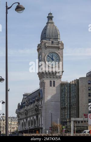 France, Paris, l'horloge de la Gare de Lyon photo © Fabio Mazzarella/Sintesi/Alamy stock photo Banque D'Images