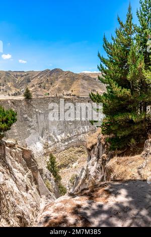 Toachi River Canyon en Équateur Banque D'Images