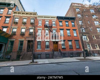 Le stock de logements dans le quartier de Chelsea, à New York, vendredi, 30 décembre 2022 (© Richard B. Levine) Banque D'Images