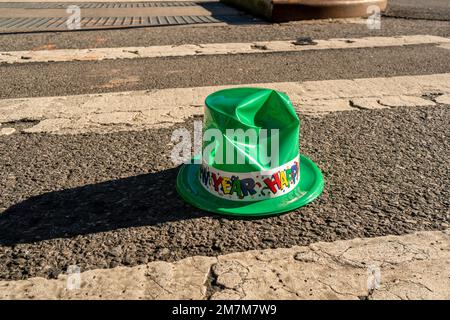 January 9, 2023, New York, USA. Emblems of football clubs participating in  the NFL playoffs Los Angeles Chargers and Jacksonville Jaguars Stock Photo  - Alamy