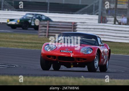 Ian Pearson, Callum Grant, Marcos 1800GT, Masters Historic Racing, International Trophy for Classic GT Cars avant 66, une course de cinquante minutes avec un compul Banque D'Images