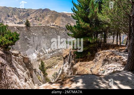 Toachi River Canyon en Équateur Banque D'Images