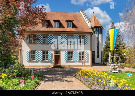 Château de Bellingen, Bad Bellingen, pays de Markgräfler, Forêt Noire, Bade-Wurtemberg, Allemagne Banque D'Images