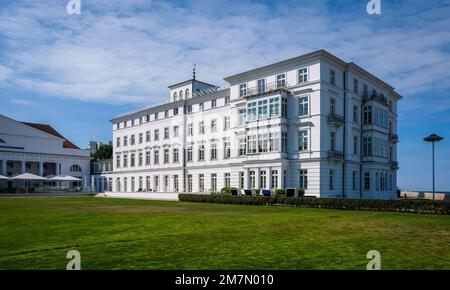 Grand Hotel, Station balnéaire, Heiligendamm, Mecklenburg-Vorpommern, Allemagne Banque D'Images