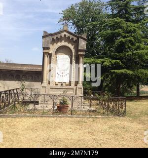 Pieve di Trebbio - Église de Trebbio Banque D'Images