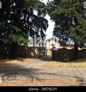 Cimitero di Pieve di Trebbio - Cimetière de Pieve di Trebbio Banque D'Images