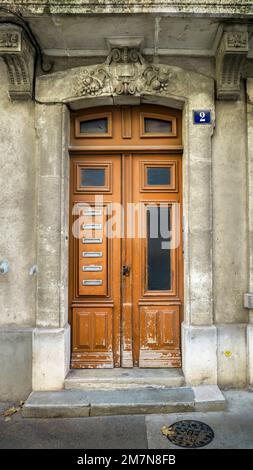 Porte d'entrée à Narbonne. Banque D'Images