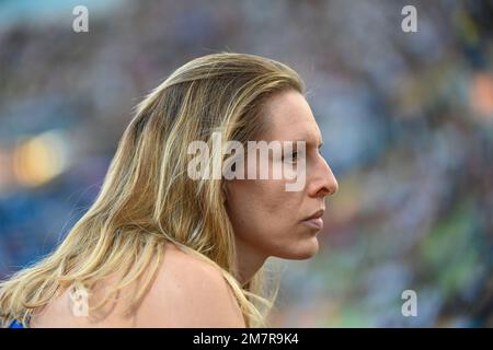 Elena Vallortigara (Italie). Femmes High Jump. Championnats d'Europe Munich 2022 Banque D'Images