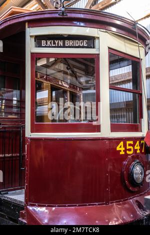 Tramway Brooklyn Rapid Transit n° 4547 Banque D'Images