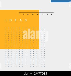 Ensemble minimal de vecteur de conception de bannière de site Web Illustration de Vecteur