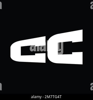 Logo monogramme grand alphabet vecteur images modèle de conception Banque D'Images