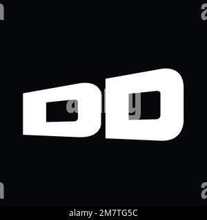 Logo monogramme grand alphabet vecteur images modèle de conception Banque D'Images