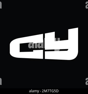 Logo monogramme grand alphabet vecteur images modèle de conception Banque D'Images