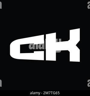 Logo monogramme grand alphabet vecteur images modèle de conception Banque D'Images