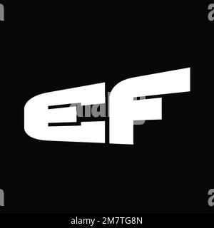 Logo monogramme grand alphabet vecteur images modèle de conception Banque D'Images