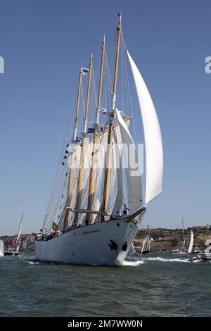 Goélette portugaise Santa Maria Manuela, Lisbonne, 2012 Banque D'Images