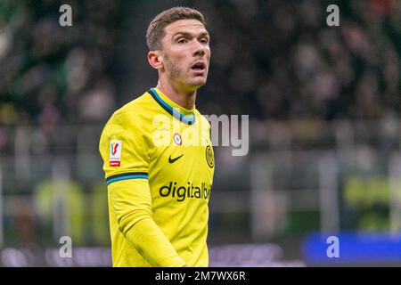 Milan, Italie - janvier 10 2023 - Inter-Parme Coppa Italia- gosens robin fc internazionale Banque D'Images