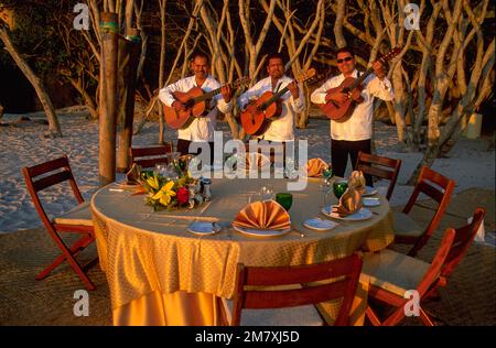 Mexique, Nayarit, Pacific Coast, Punta Mita, four Seasons Resort , groupe Banque D'Images