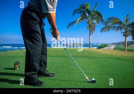 Mexique, Nayarit, Pacific Coast, Punta Mita, four Seasons Resort , terrain de golf Banque D'Images